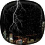 thunderstorm live wallpaper android application logo